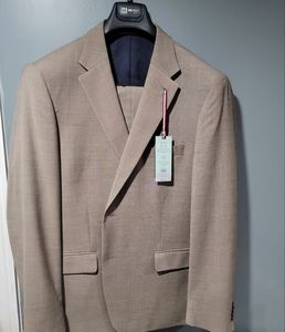 Tommy Hilfiger Modern-Fit TH Flex Stretch Solid 2Piece Suit